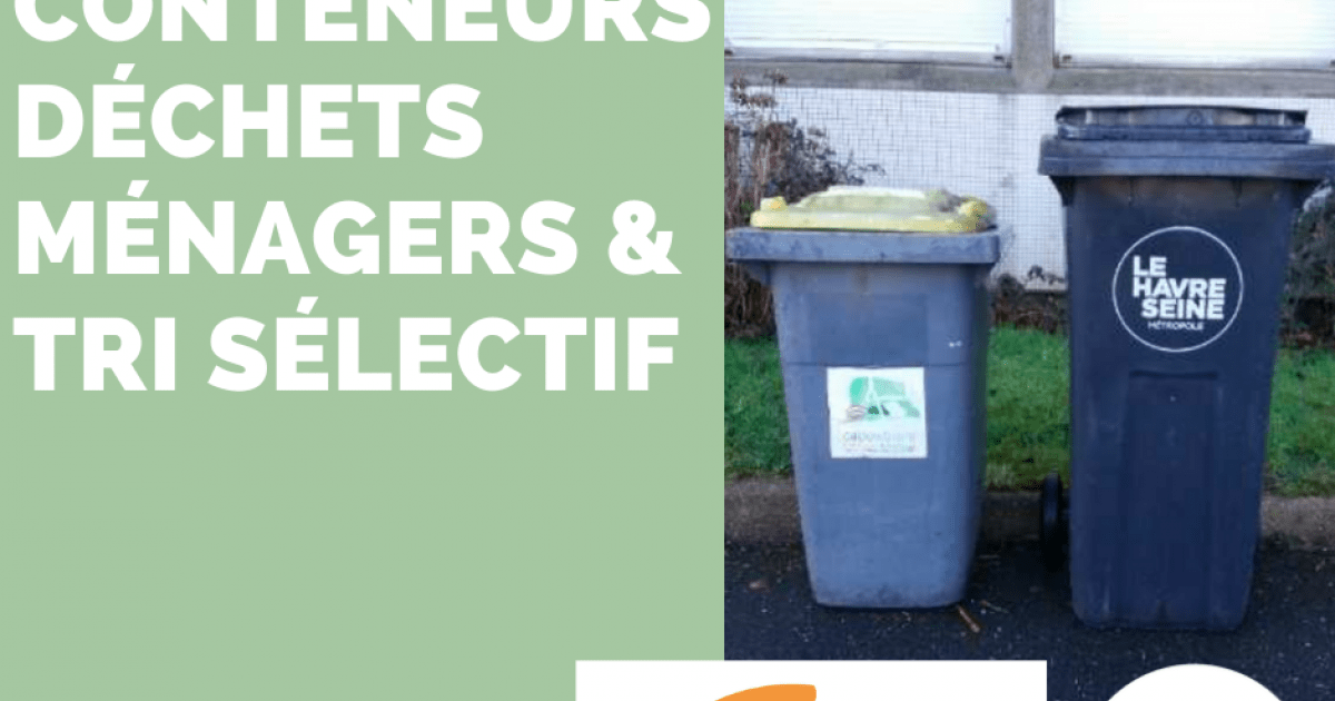 CHANGEMENT DE VOS CONTENEURS POUBELLE SaintRomaindeColbosc