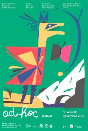 Affiche du festival Ad Hoc 2021